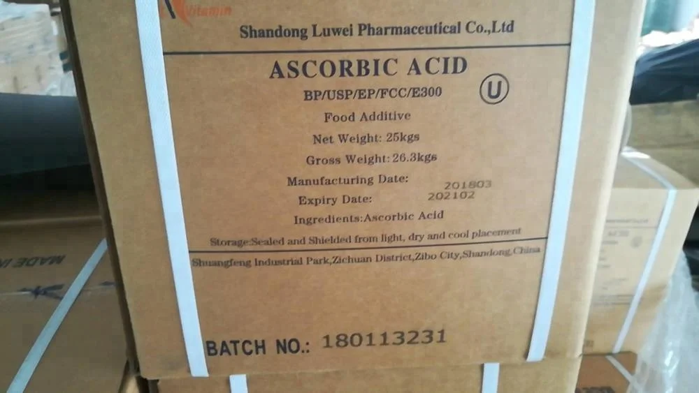 
Food/Feed/Pharma/Industrial grade vitamin c powder ascorbic acid 