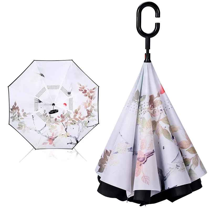Uv Protection Ultra-light Cell Phone Umbrella 5 Fold Mini Umbrella