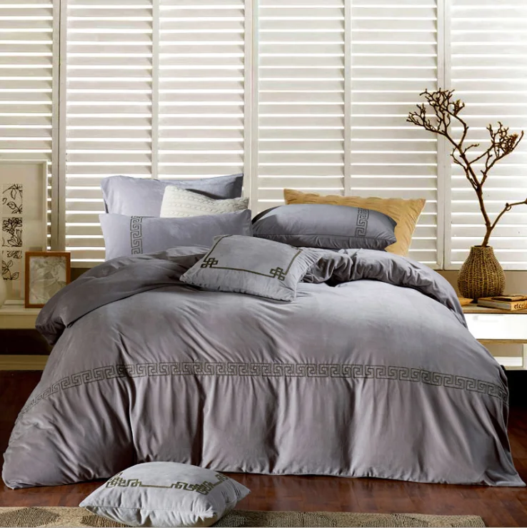 Пододеяльник хорошего качества, очень мягкое хлопчатобумажное одеяло с принтом для кровати