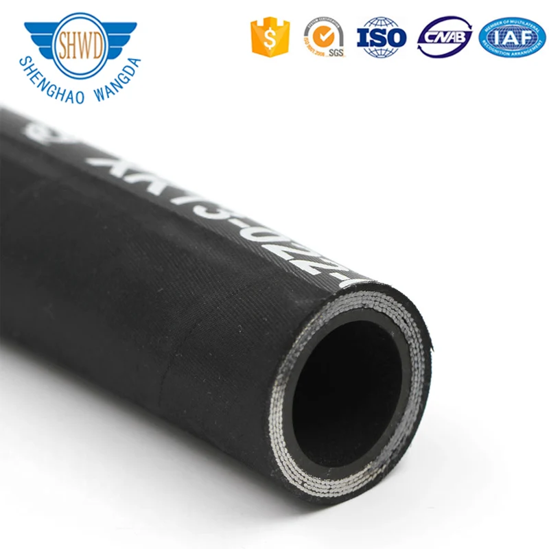 Competitive Price Steel Wire Braided Rubber Hydraulic Hoses And Fittings