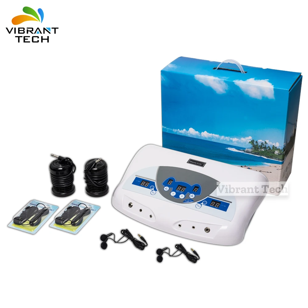 Reflexology foot massage detox cell spa Ion Cleanse machine