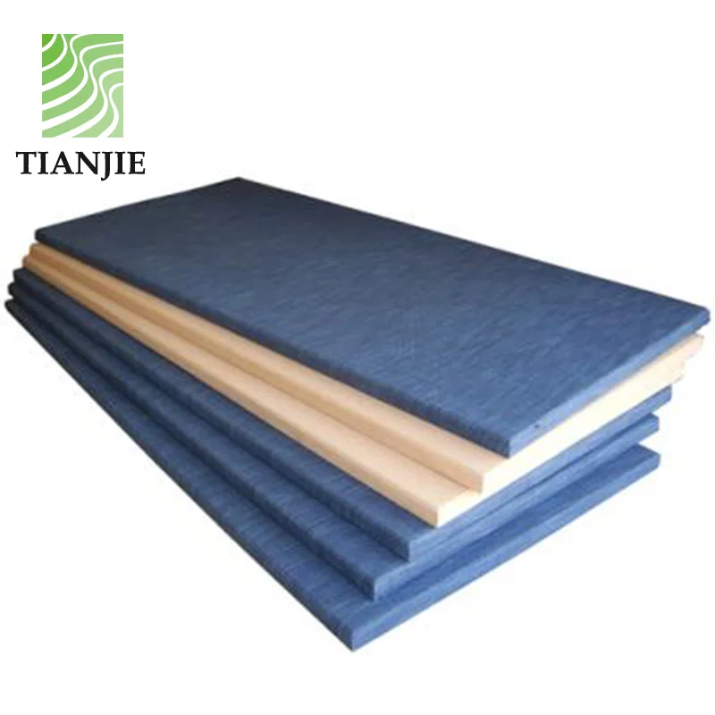 Tianjie Заводские акустические панели для кинотеатра, настенные огнестойкие звукоизоляционные тканевые абсорбционные листы