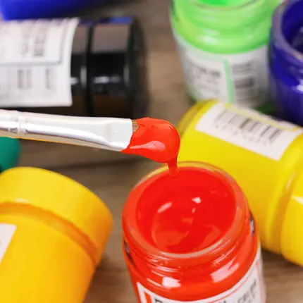 Цветной постер на водной основе