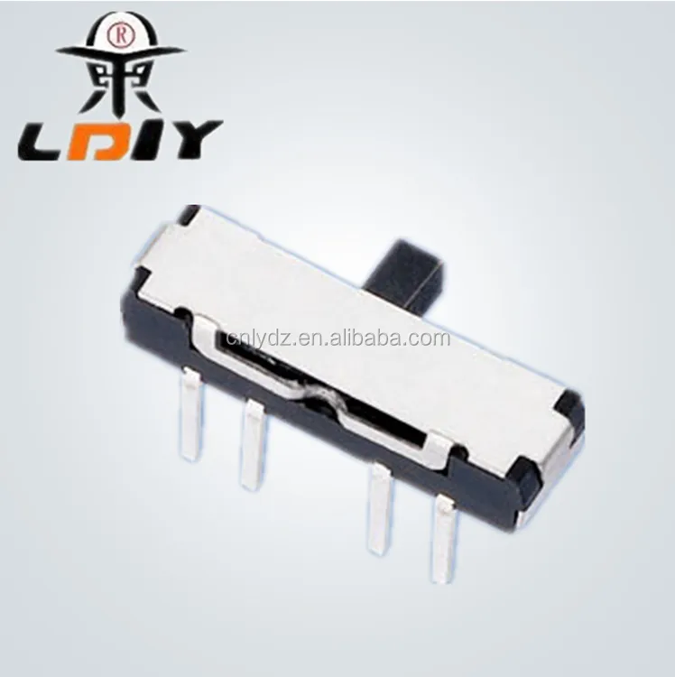 dpdt mini power slide switch 2 pole 4 position slide switch 2P4T 2P3T 2P2T