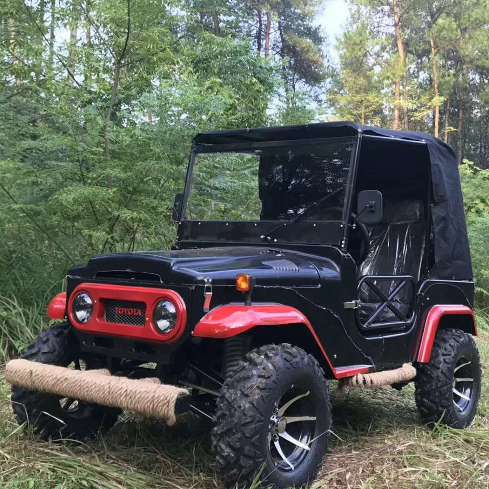 
New four-wheel drive fully enclosed mountain beach car ATV adult shaft drive utv 