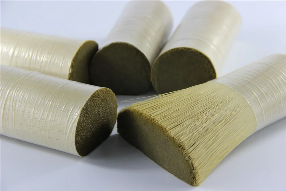 Household cleaning broom brush plastic synthetic fiber pet monofilament