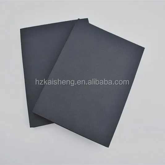 nbr/pvc closed cell black rubber foam insulation