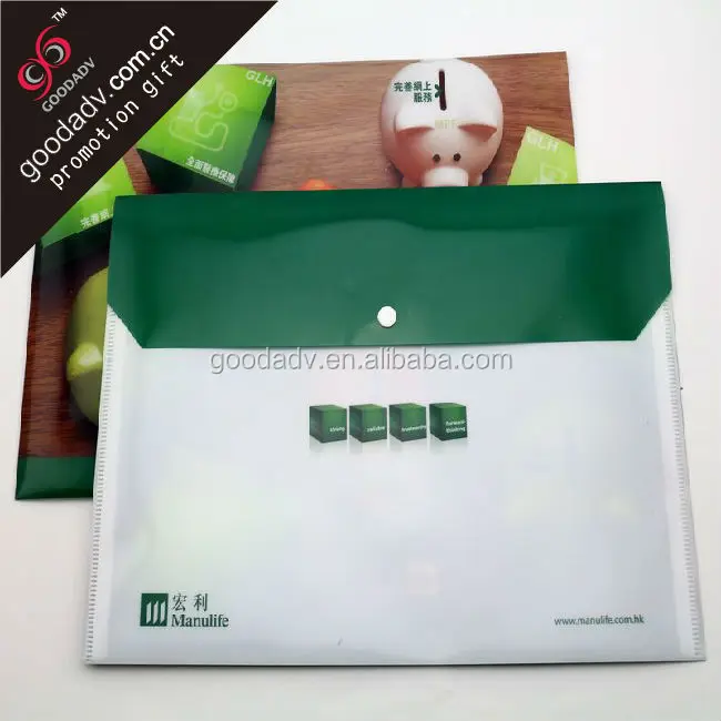 Plastic file folder/pp folder file