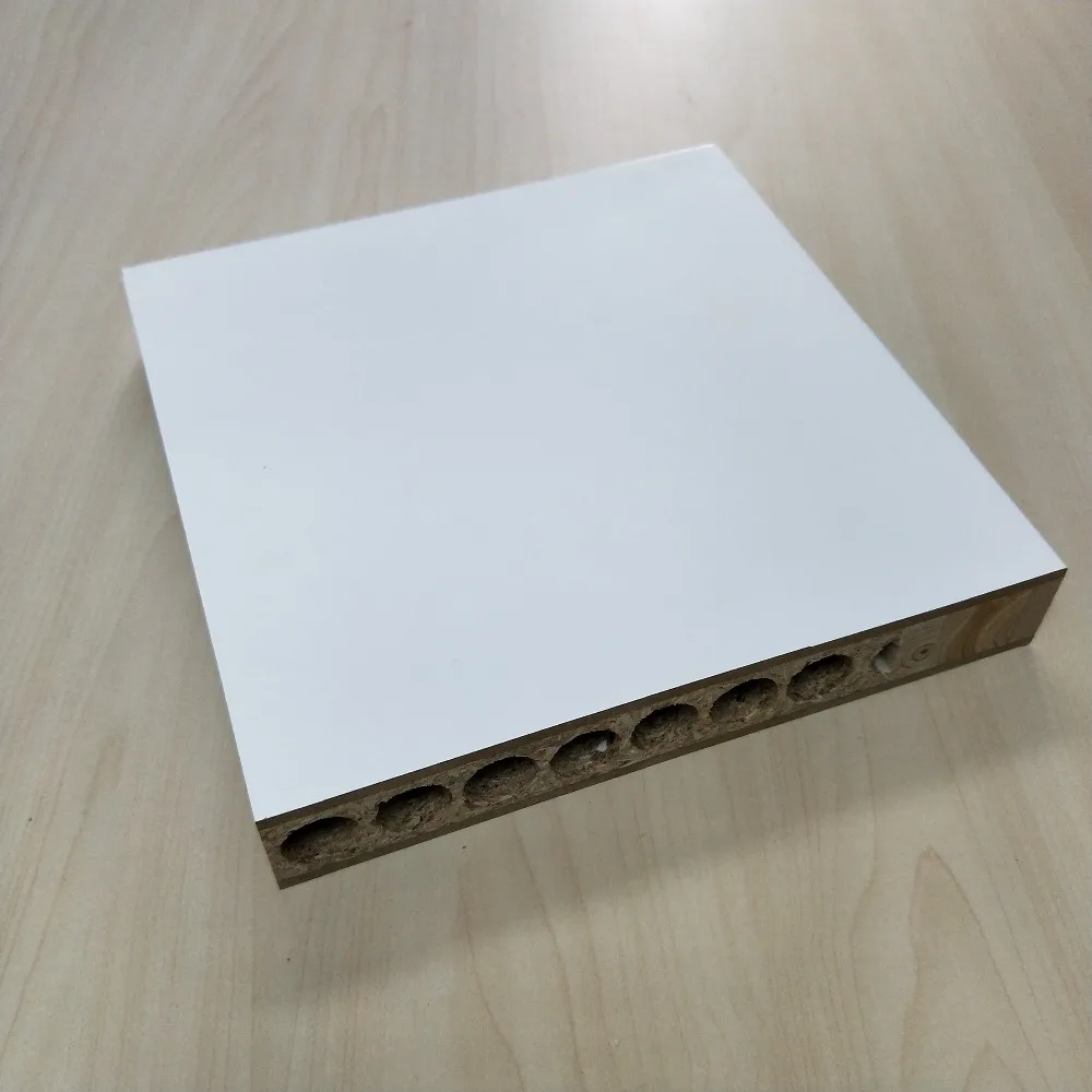 MDF Door With Chipboard Inside White Painting Surface Finished Swing Opened Interior Door From Kangton