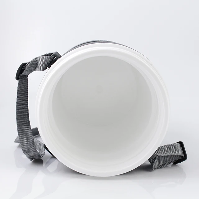  Лидер продаж пищевой пластиковый Ланч-бокс 2 5 л термос Bento контейнер с ложкой и вилкой