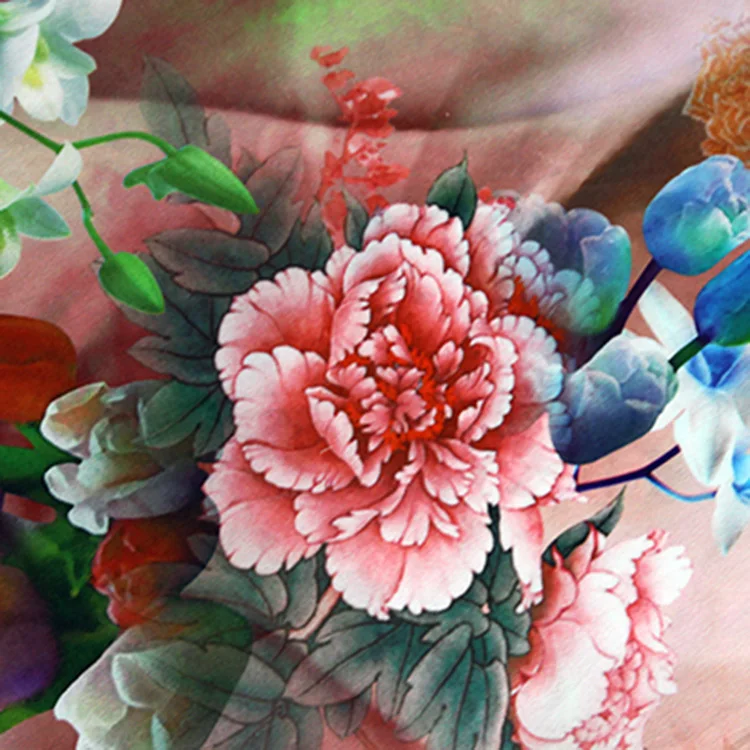 Custom Textile Modern Cotton Print Curtain Fabric custom fabric printing malaysia