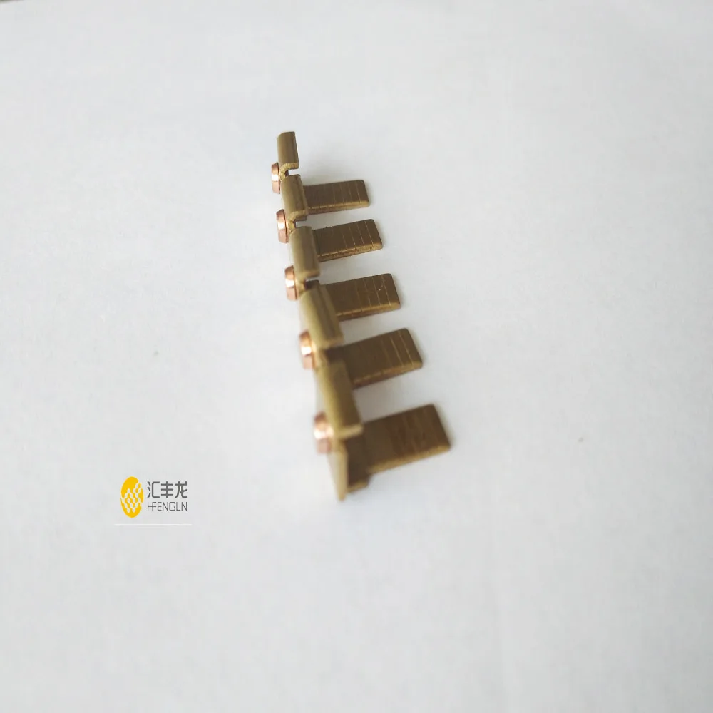 Electrical Bimetal Rivet Silver Contact Arm