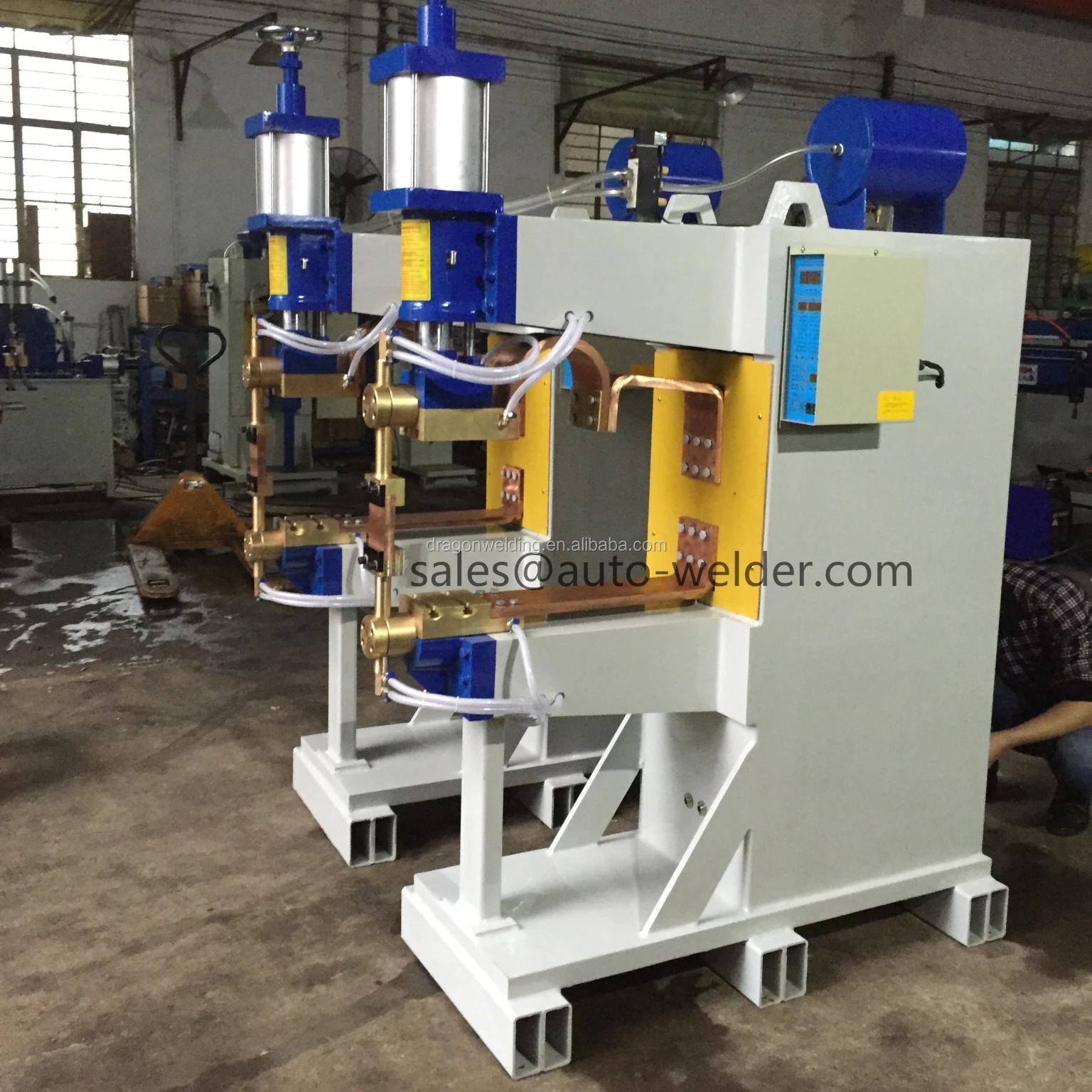 DN Series Pneumatic AC Spot Welder with Long Arm
