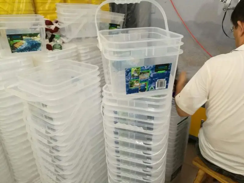 12 liter Open head 3.5 gallon plastic oil container 3 1/2 Gallon buckets