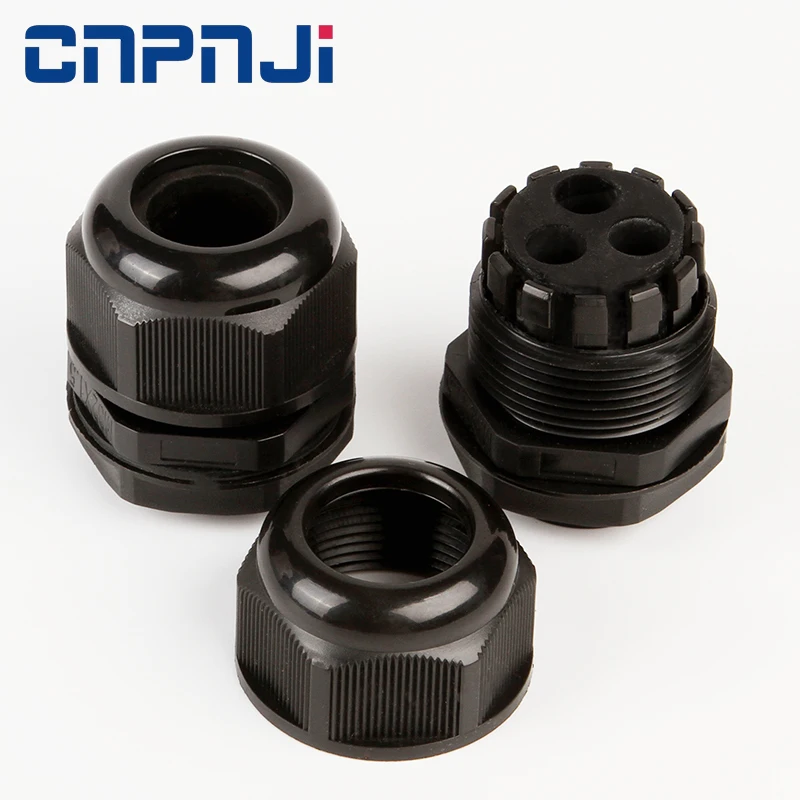 3 Holes Greaseproof EPDM  Rubber Seals Washer Multi-Wiring Insert m20 Cable Glands for Cable Protection System