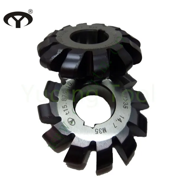 HSS W6Mo5Cr4V2 Sprocket Milling Cutter 12.7*8.51 with AP coating