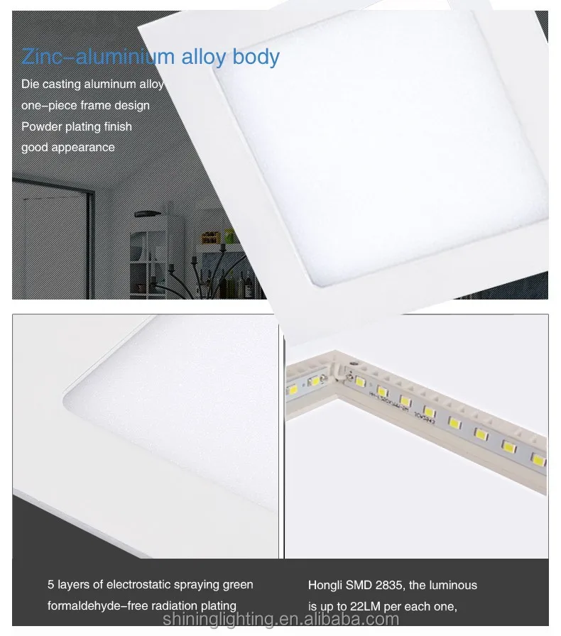 
5inch 11w made in china 2 years warranty CE/TUV/EMC residential square surface mounted led focus decorative light for office <span style=