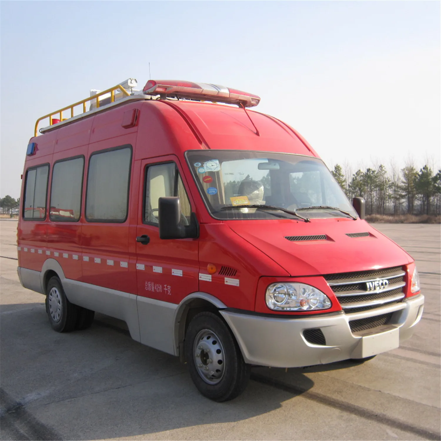 Shanghai JINDUN new generation firefighting communication command vehicle fire truck for sale