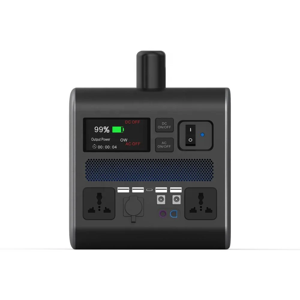  Легко переносные зарядные порты 500 Вт портативная электростанция высокой емкости портативный Перезаряжаемый генератор аварийный источник питания