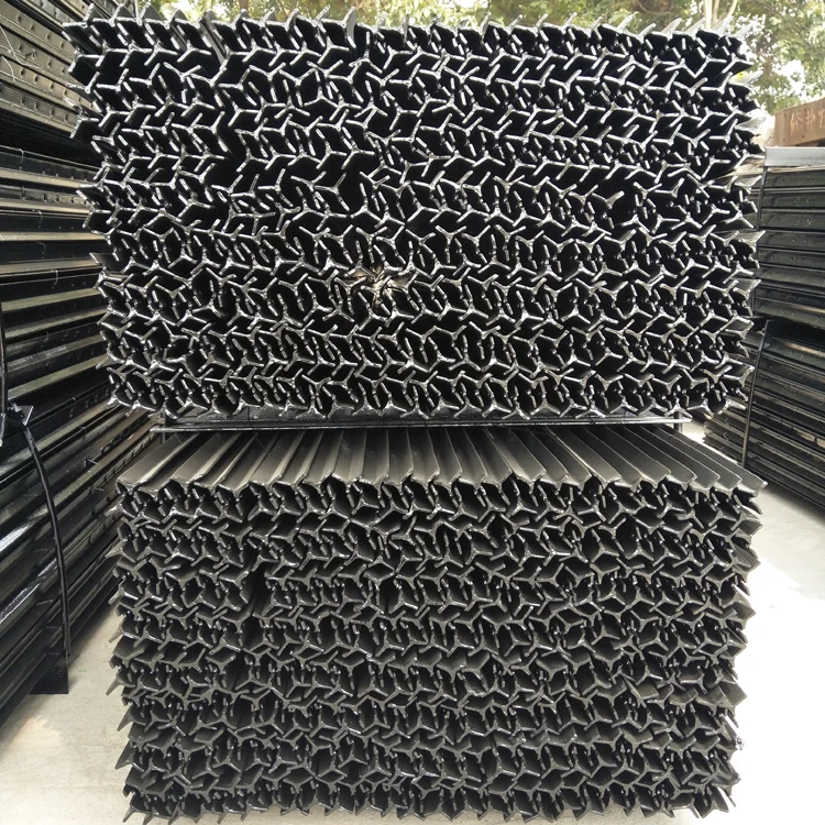 6ft 8ft Long 1.58 1.86 kgs black  Bitumen Farm Fence Support Post Australia Star Picket Y t post Fence Post wholesale for sale
