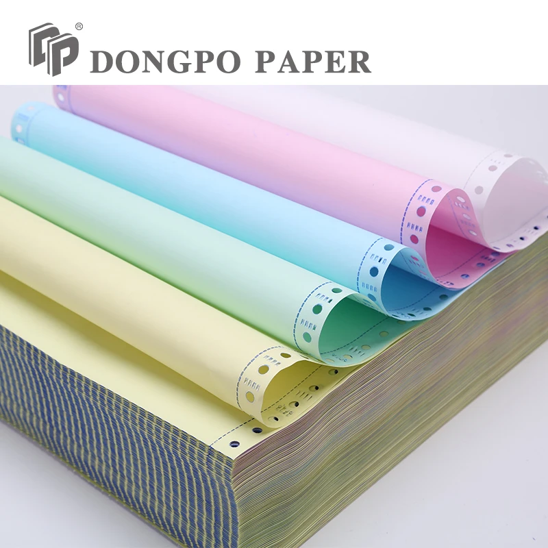  Карбоновая бумага для непрерывной компьютерной печати 50 г/м2 заводская цена