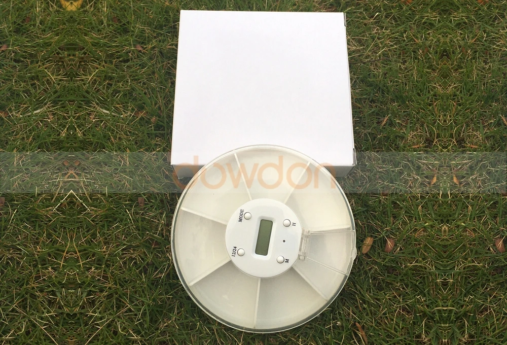 Smart Digital LCD Medicine Reminder Box Plastic 7 Day Alarm Pill Box Timer With Alarm Timer