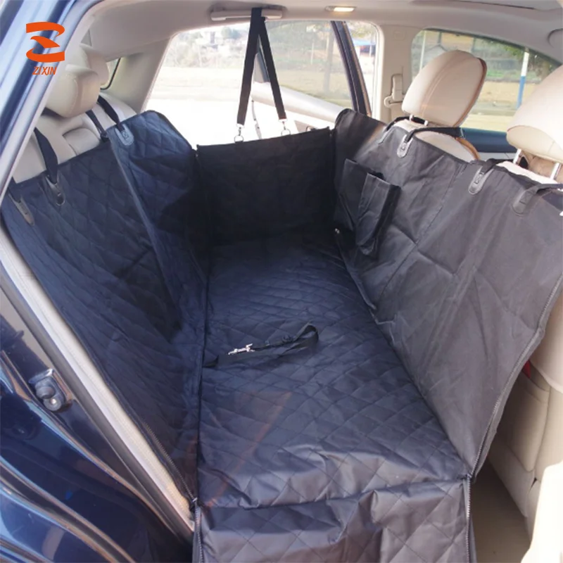 2018 New Dog Mat Quilted Waterproof Pet Car Seat Cover with Zipper