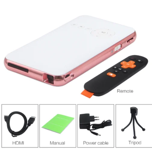 Wejoy Mini Projector DL-S6+ 32G Android BT Pocket Mobile Phone Projector LED DLP Wifi TF IN Video Pico Portable Projecteur