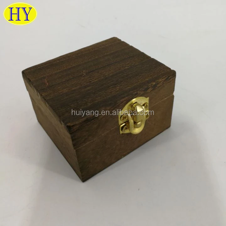 Custom diy hinged wood jewelry storage packaging boxes hot sale luxury wedding wooden gift box for rings