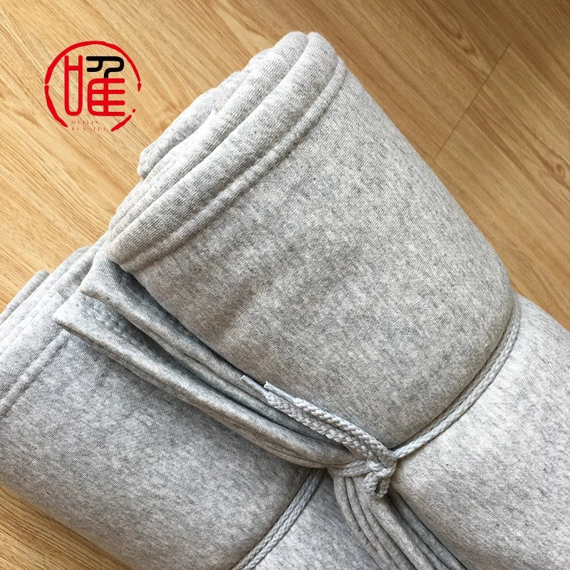 Hot Sale 80% Cotton 20% Polyester Monogrammed Soft Fleece Stadium Sweatshirt Blanket