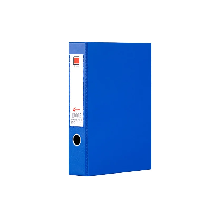 A4 document clip bag plastic organizer customised file folder archive box with leather touch