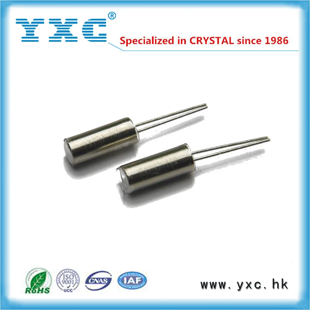 32.768 КГЦ 12.5PF 3080 2PIN DIP Кварцевый Резонатор 10PPM 32.768 КГЦ 3.0*8.0mm камертон