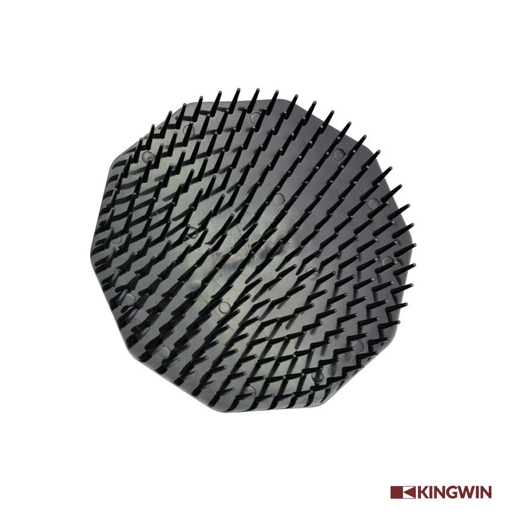 Plastic Sculpt Master Massage Beard Brush Comb Round Skalp Hair Brush Heart Shape Steel Bristle Plastic Scalp Massager Plastic