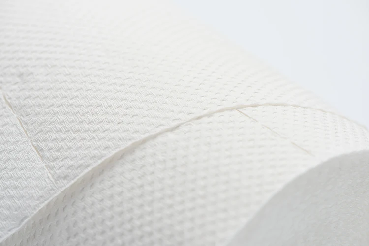 White or pink customized colored toilet paper