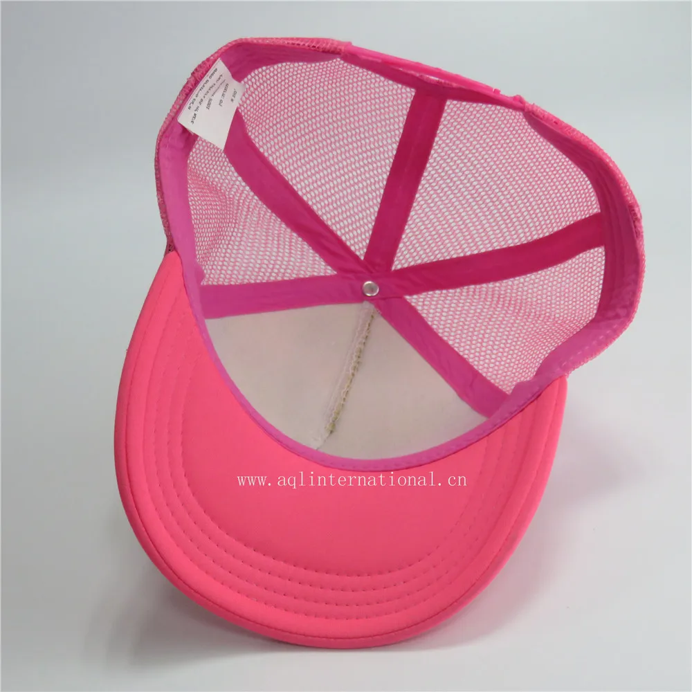 Fashion custom full print trucker hat sublimation trucker cap foam hat women summer hat