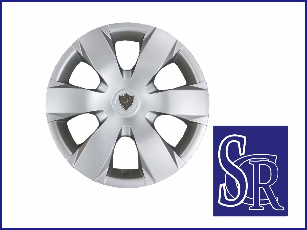 Universal rims wheels 16 inch silver ABS car wheel cover with wires