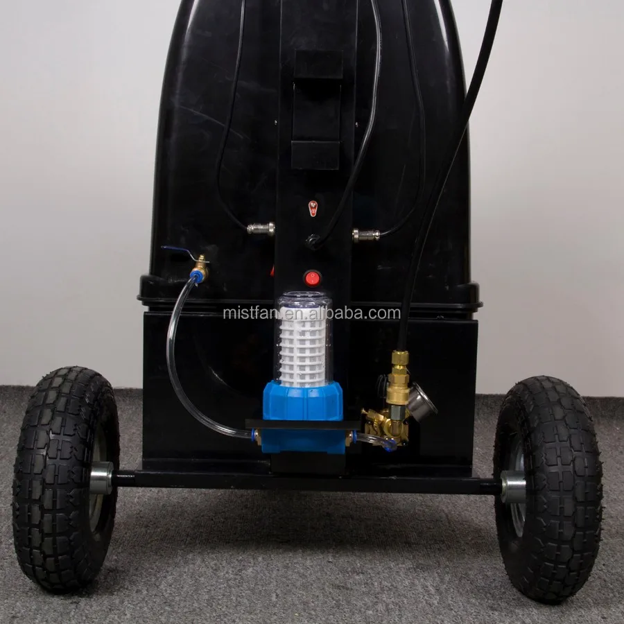 Debenz exhaust water mist fan spray fan with 320w