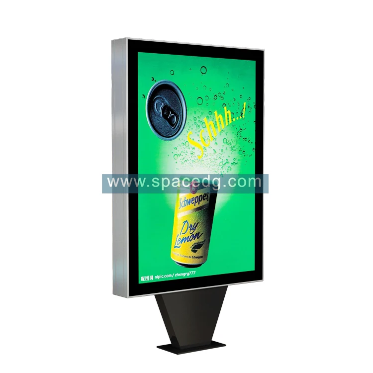 Reliable Quantity Outdoor Aluminum Frame LED Illuminated Advertise Light Box