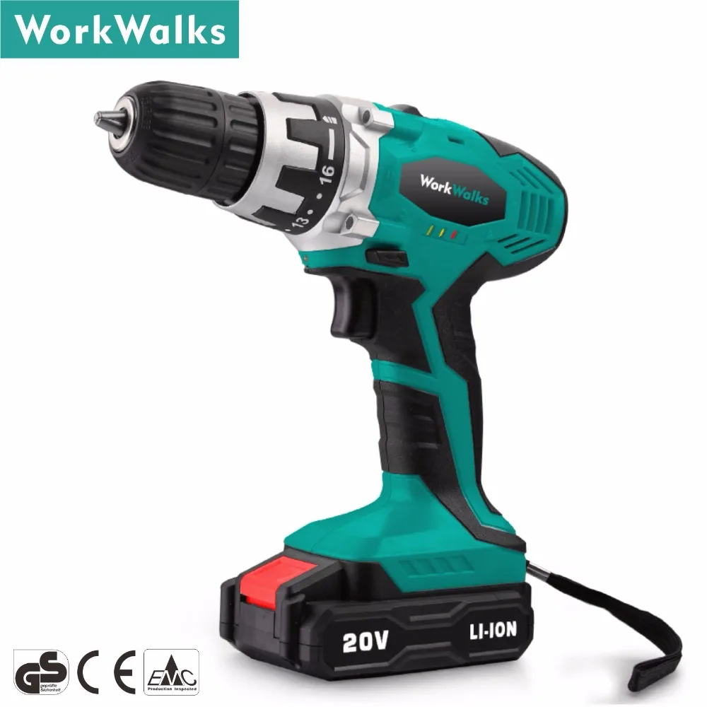 20V Lithium Battery Cordless Combo Drill Machine
