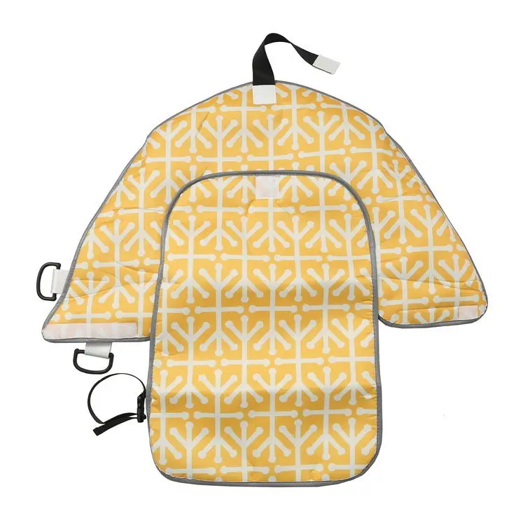 Foldable Waterproof  Lightweight Travel Home Portable Diaper Changing Mat With Pockets