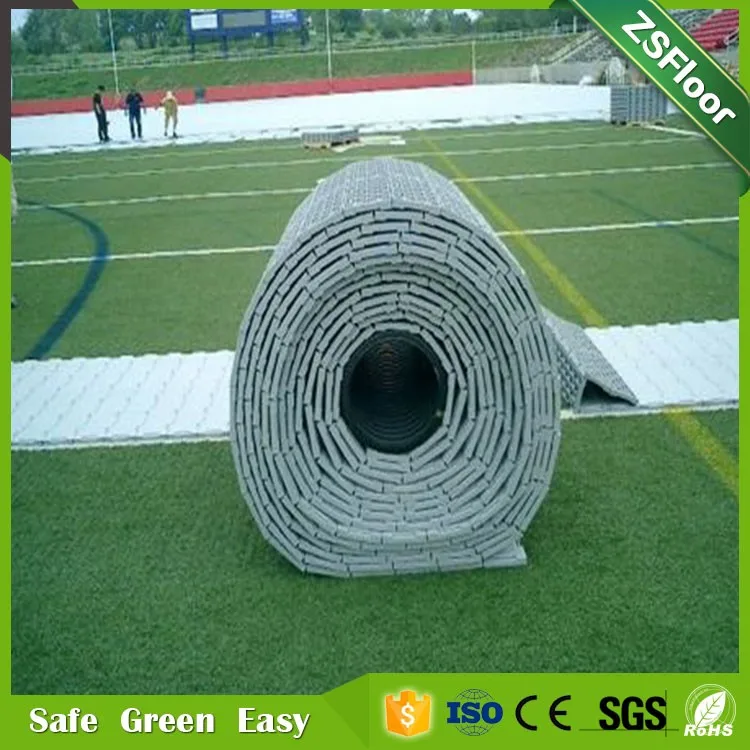 Plastic sports floor cover for tents and party, grass protection mat outdoor