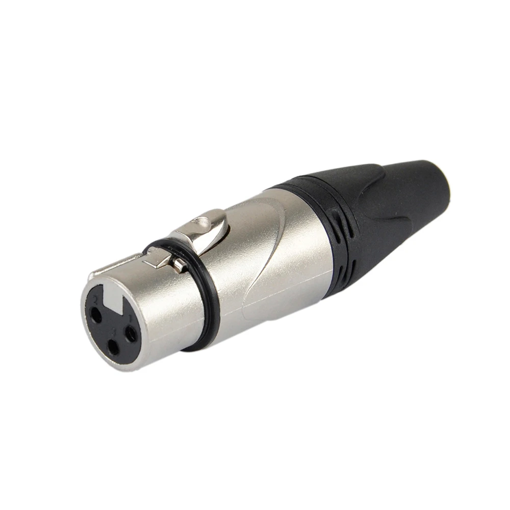 RQSONIC XLR197 Accuracy Pro Audio Hot Sale Professional 3 Pin Female RQ Plug XLR Connector RJ45