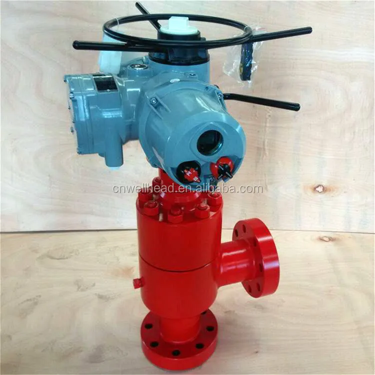 API 6A CC80 Cage Type Choke Valve/Electric Actuated Choke Valve
