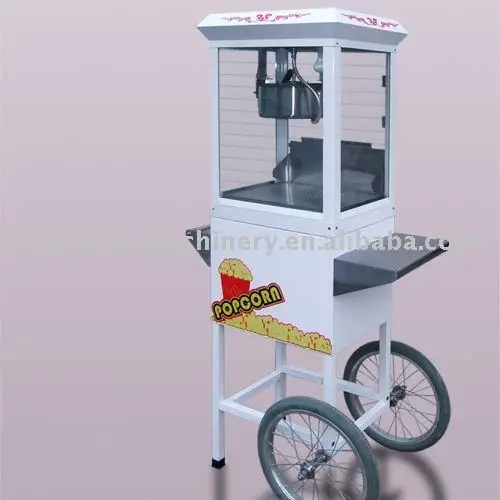 
popcorn machine with cart popcorn maker with cart popcorn cooker with cart hot sale 