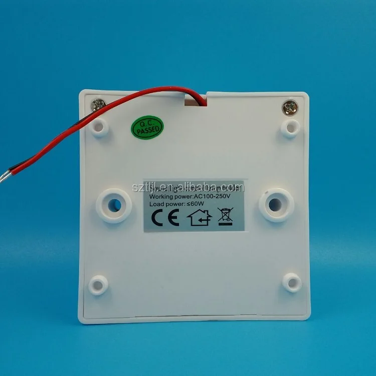 Двухстрочный энергосберегающий держатель для лампы с белым звуком и светом, E27, 100 ~ 250 В переменного тока, 86 мм, спиральный переключатель для коридора