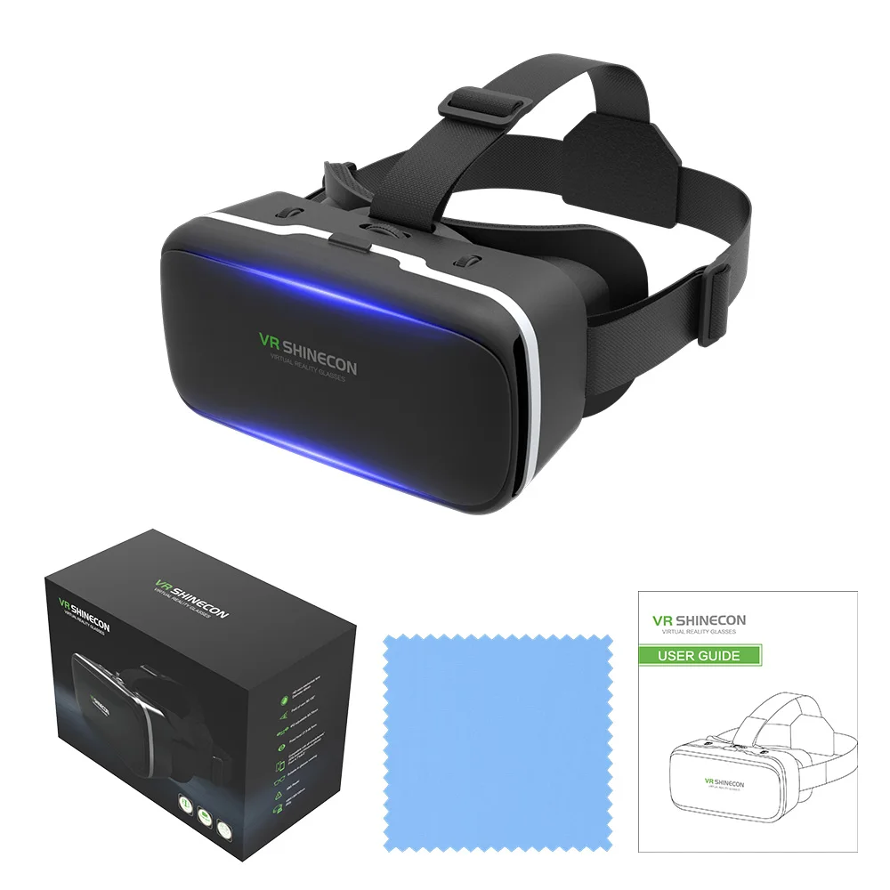 2019 hot sale virtual reality headsets for IOS and android smartphones watch vr and 3d movies