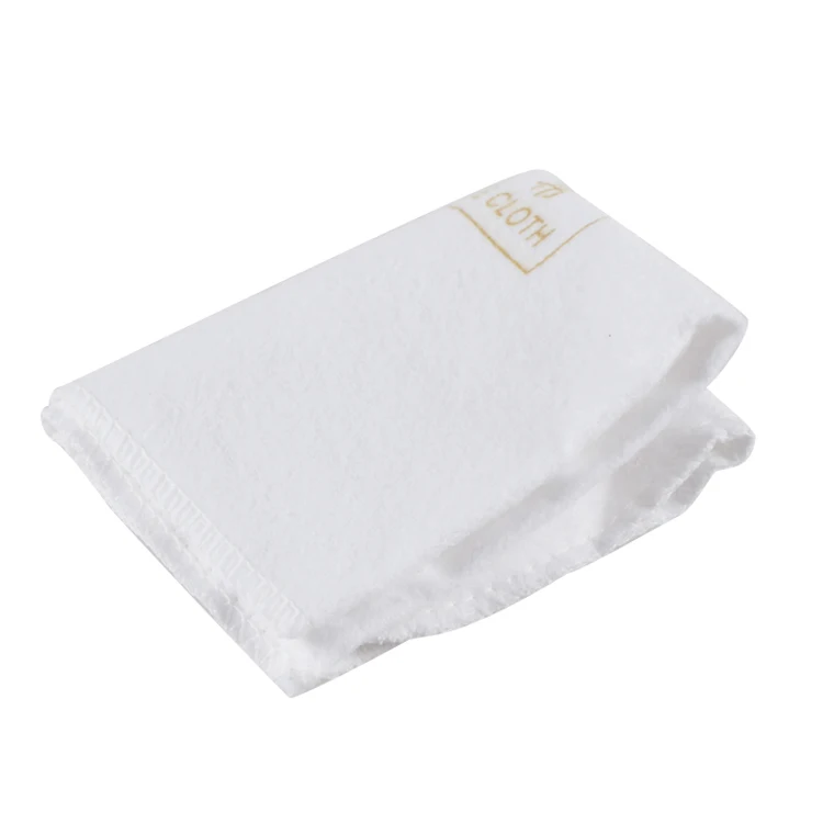 Cheap hotel disposable cotton shoe shine cloth mitt