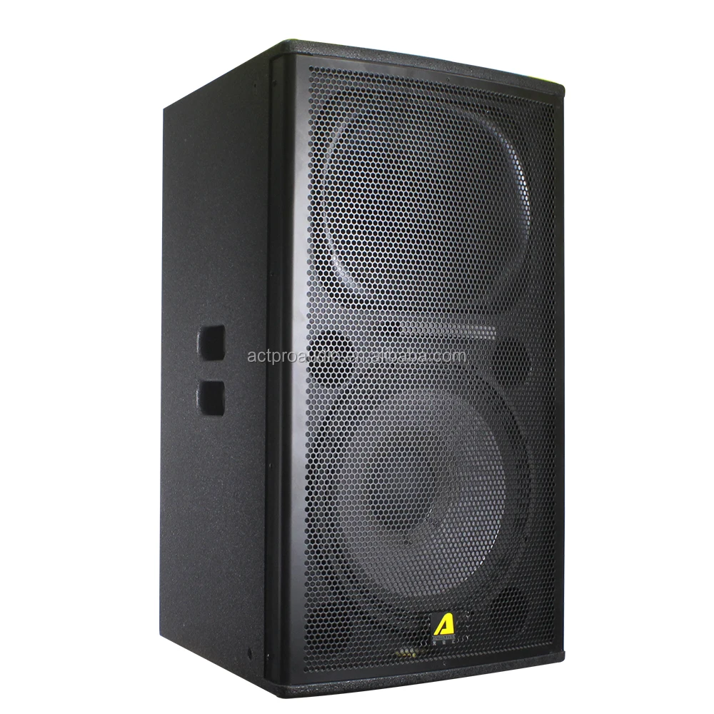 ACTPRO two way full range loudspeaker 15 inch active stage speaker outdoor high power audio speakers