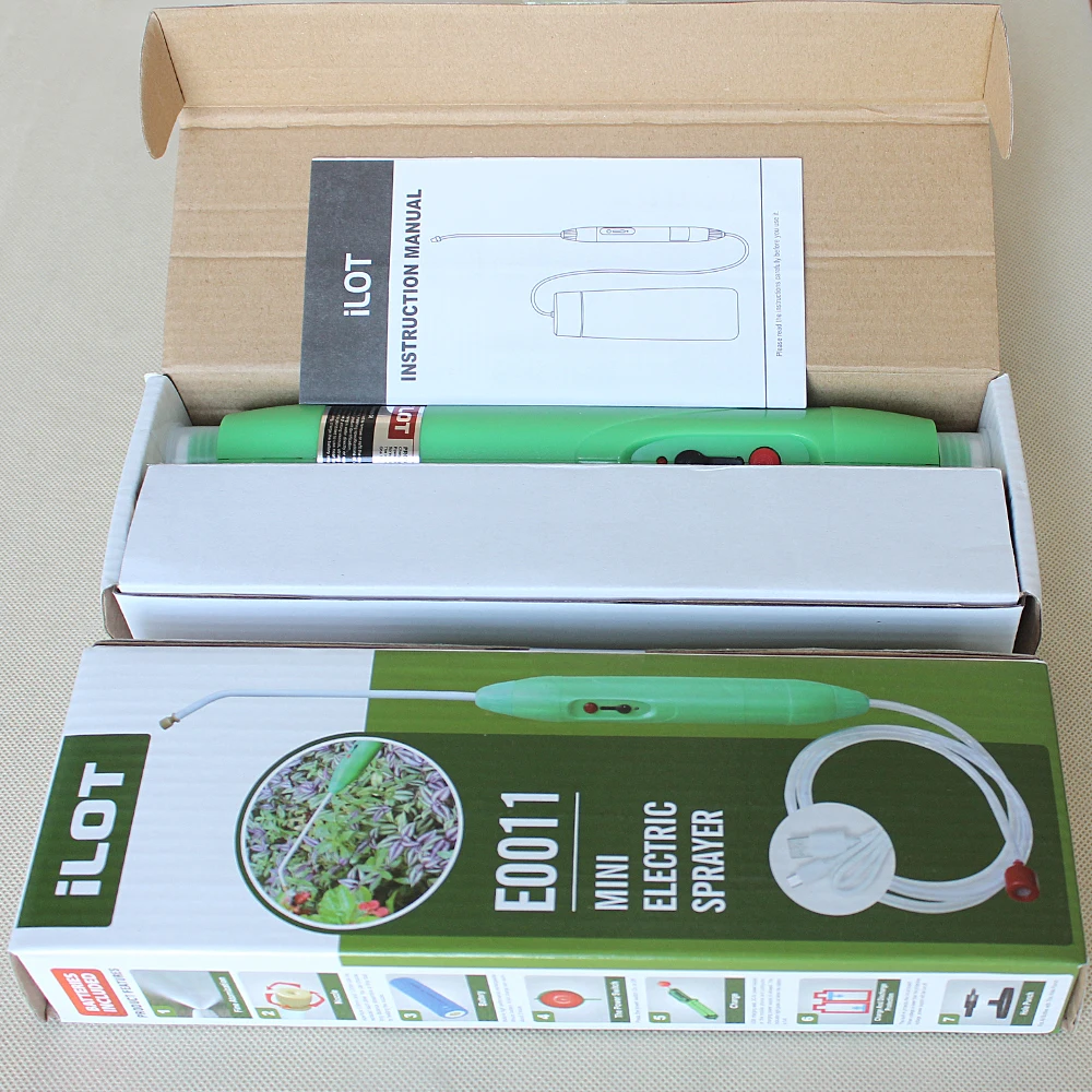 iLOT Electric USB Rechargeable Hand Battery Flower Garden Sprayer