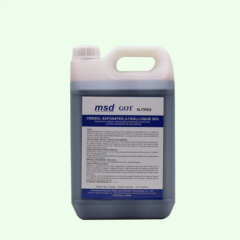 Popular security cresol disinfectant antiseptic disinfectant with high quality